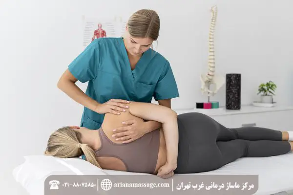 ماساژ درمانی برای درد شانه و کتف ها 