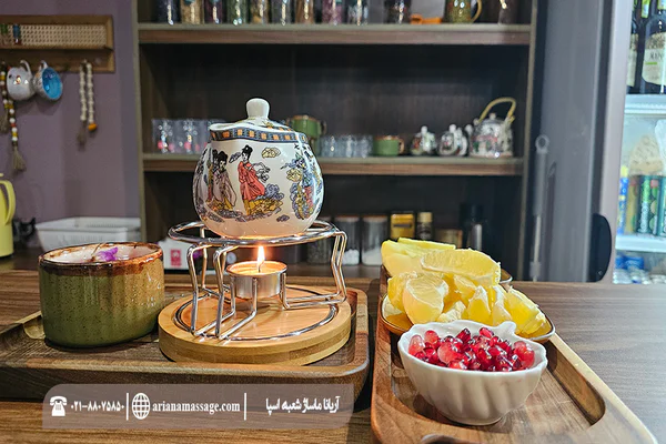 پذیرایی از میهمانان ماساژ